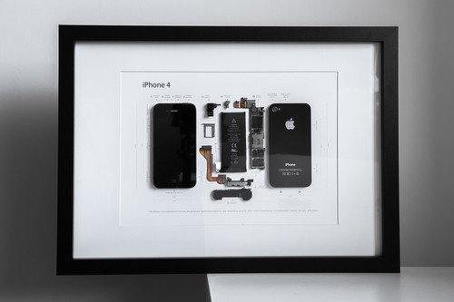 Iphone smontato con - iphone, 4