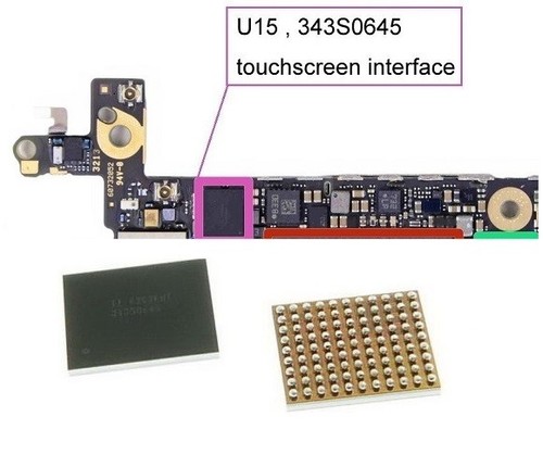Touch screen controller - screen, ic